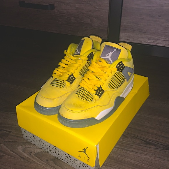 Jordan Shoes Jordan 4 Retro Lightning 22 Poshmark